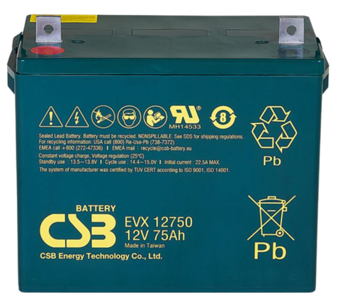 Batería CSB EVX 12750